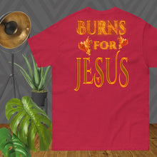 Load image into Gallery viewer, My Heart Burns for JESUS - Men's classic tee