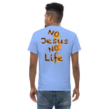 Load image into Gallery viewer, Know Jesus Know Life - No Jesus No Life - Men's classic tee