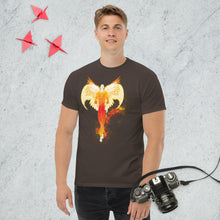 Load image into Gallery viewer, Ps. 91:11 Angle Fire Orange - Men's classic tee