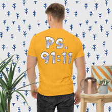 Load image into Gallery viewer, Ps. 91:11 Angel Blue Fire - Men's classic tee