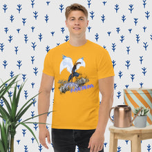 Load image into Gallery viewer, Ps. 91:11 Angel Blue Fire - Men's classic tee