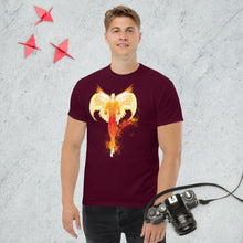 Load image into Gallery viewer, Ps. 91:11 Angle Fire Orange - Men's classic tee