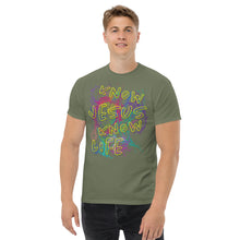 Load image into Gallery viewer, Know Jesus Know Life - No Jesus No Life - Men's classic tee