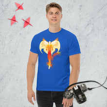 Load image into Gallery viewer, Ps. 91:11 Angle Fire Orange - Men's classic tee