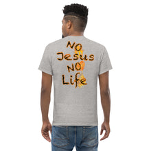 Load image into Gallery viewer, Know Jesus Know Life - No Jesus No Life - Men's classic tee