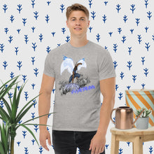Load image into Gallery viewer, Ps. 91:11 Angel Blue Fire - Men's classic tee