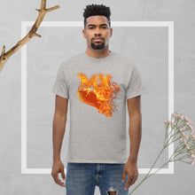 Load image into Gallery viewer, My Heart Burns For JESUS - Men's classic tee