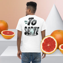Load image into Gallery viewer, God Anointed You to SERVE Matt. 20:27 - Gildan 5000 Unisex T-shirt (Sizes Run Small)