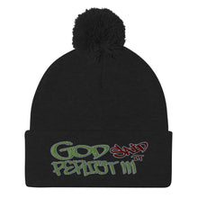 Load image into Gallery viewer, GOD Said It PERIODT!!!! - Pom-Pom Beanie Sportsman SP15