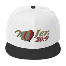 Load image into Gallery viewer, My Heart Jer 20:9 - Snapback Hat Yupoong 6089M