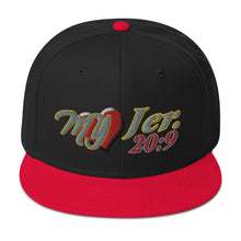 Load image into Gallery viewer, My Heart Jer 20:9 - Snapback Hat Yupoong 6089M