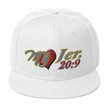 Load image into Gallery viewer, My Heart Jer 20:9 - Snapback Hat Yupoong 6089M