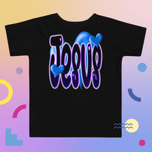 Load image into Gallery viewer, Loves Me JESUS Boy -Toddler Short Sleeve Tee