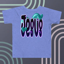 Load image into Gallery viewer, Loves Me JESUS Girl - Toddler Short Sleeve Tee