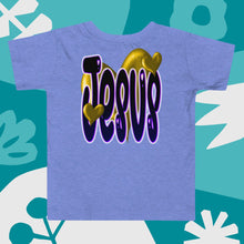 Load image into Gallery viewer, Loves Me JESUS Boy - Toddler Short Sleeve Tee