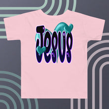 Load image into Gallery viewer, Loves Me JESUS Girl - Toddler Short Sleeve Tee
