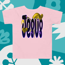Load image into Gallery viewer, Loves Me JESUS Boy - Toddler Short Sleeve Tee