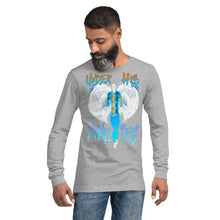 Load image into Gallery viewer, Under His Wings I Will Trust Ps 91:4 - Unisex Long Sleeve Tee | Bella + Canvas 3501 (Sizes Run Small)