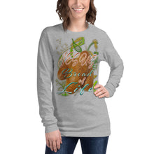 Load image into Gallery viewer, Jesus Bread of Life John 6:48 - Unisex Long Sleeve Tee | Bella + Canvas 3501 - (Sizes Run Small)