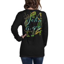 Load image into Gallery viewer, Jesus Bread of Life John 6:48 - Unisex Long Sleeve Tee | Bella + Canvas 3501 - (Sizes Run Small)