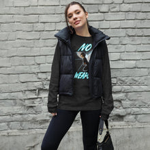 Load image into Gallery viewer, No Weapon Formed Isa 54:17 Fluorescent Blue - Unisex Long Sleeve Tee | Bella + Canvas 3501 (Sizes Run Small)