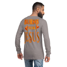 Load image into Gallery viewer, My Heart Burns For Jesus (Unisex Long Sleeve Tee) (Sizes Run Small) Gildan 2400