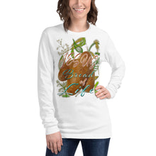 Load image into Gallery viewer, Jesus Bread of Life John 6:48 - Unisex Long Sleeve Tee | Bella + Canvas 3501 - (Sizes Run Small)