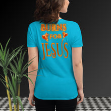 Load image into Gallery viewer, My Heart Burns For JESUS - Women's short sleeve t-shirt