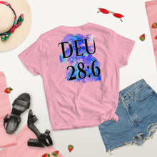 Load image into Gallery viewer, I Am Blessed Coming & Going - Women's short sleeve t-shirt