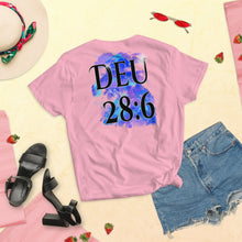 Load image into Gallery viewer, I Am Blessed Coming & Going - Women's short sleeve t-shirt