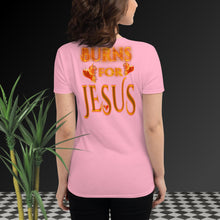 Load image into Gallery viewer, My Heart Burns For JESUS - Women's short sleeve t-shirt