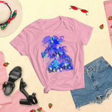 Load image into Gallery viewer, I Am Blessed Coming & Going - Women's short sleeve t-shirt