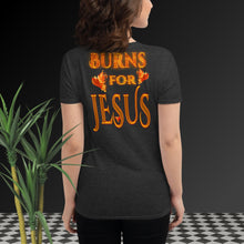 Load image into Gallery viewer, My Heart Burns For JESUS - Women's short sleeve t-shirt