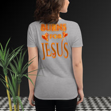 Load image into Gallery viewer, My Heart Burns For JESUS - Women's short sleeve t-shirt