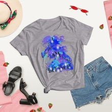 Load image into Gallery viewer, I Am Blessed Coming & Going - Women's short sleeve t-shirt