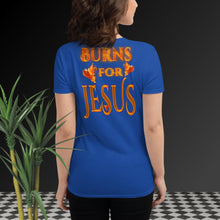 Load image into Gallery viewer, My Heart Burns For JESUS - Women's short sleeve t-shirt