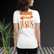 Load image into Gallery viewer, My Heart Burns For JESUS - Women's short sleeve t-shirt