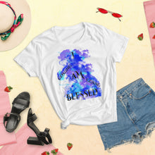 Load image into Gallery viewer, I Am Blessed Coming & Going - Women's short sleeve t-shirt