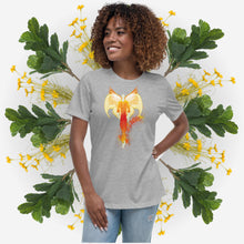 Load image into Gallery viewer, Ps. 91:11 Angel Fire Orange - Women's Relaxed T-Shirt
