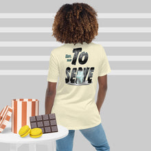 Load image into Gallery viewer, God Anointed You to SERVE Matt. 20:27 - Women's Relaxed T-Shirt