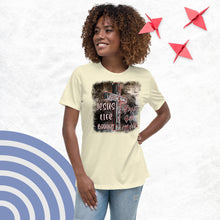 Load image into Gallery viewer, You're Forgiven By the Blood of Jesus - Women's Relaxed T-Shirt