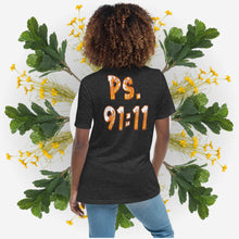 Load image into Gallery viewer, Ps. 91:11 Angel Fire Orange - Women's Relaxed T-Shirt