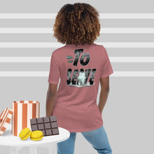 Load image into Gallery viewer, God Anointed You to SERVE Matt. 20:27 - Women's Relaxed T-Shirt