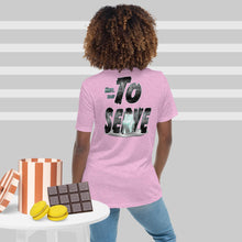 Load image into Gallery viewer, God Anointed You to SERVE Matt. 20:27 - Women's Relaxed T-Shirt