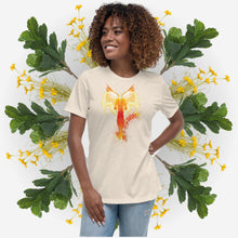Load image into Gallery viewer, Ps. 91:11 Angel Fire Orange - Women's Relaxed T-Shirt