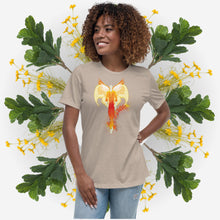 Load image into Gallery viewer, Ps. 91:11 Angel Fire Orange - Women's Relaxed T-Shirt
