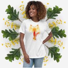 Load image into Gallery viewer, Ps. 91:11 Angel Fire Orange - Women's Relaxed T-Shirt