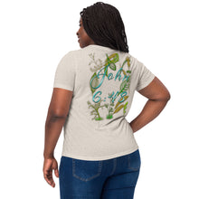 Load image into Gallery viewer, Jesus Bread of Life John 6:48 - Women’s relaxed tri-blend t-shirt