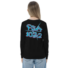 Load image into Gallery viewer, Bless theLord Oh My Soul Ps. 127:3 - Youth long sleeve tee BELLA + CANVAS 3501Y