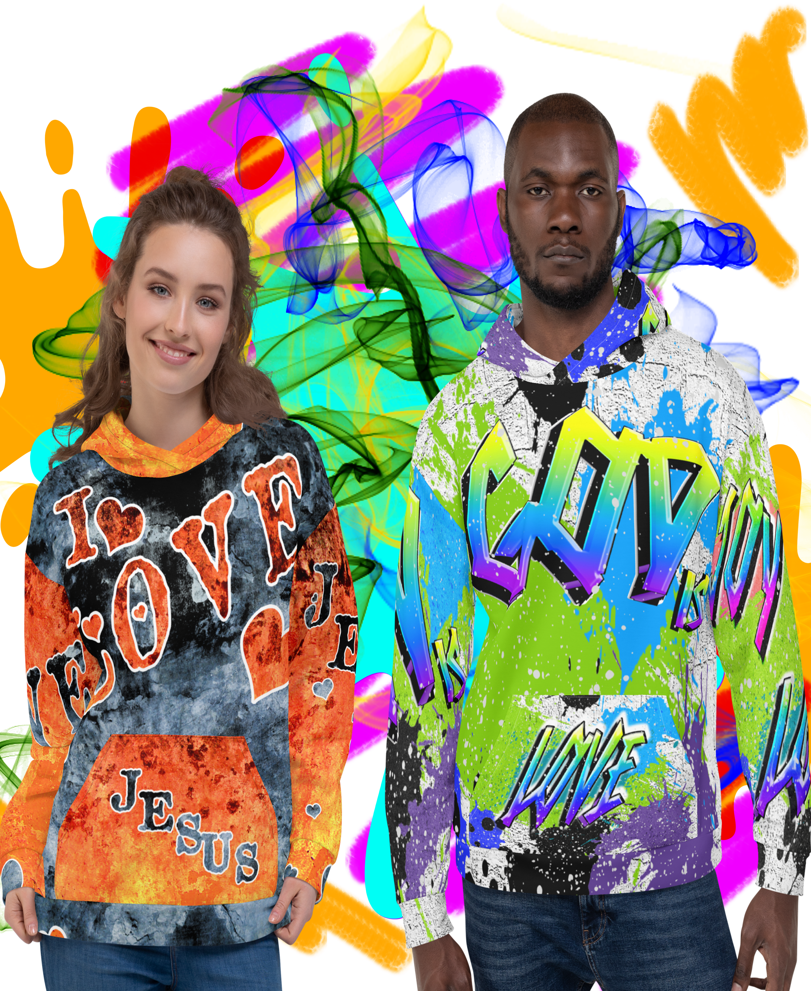 Adult Hoodies All Over Print